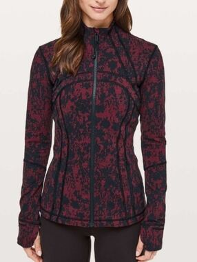 Lululemon Define Jacket Red/Black GUC